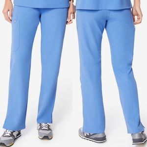 Figs Kade Cargo scrub pant, XS/P ceil blue